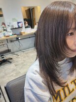 ローリーポーリークラウン(Roly Poly Clown)&nbsp;ウルフ風ロングレイヤー/こえだ