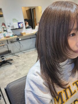 ローリーポーリークラウン(Roly Poly Clown) ウルフ風ロングレイヤー/こえだ