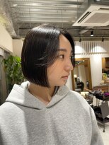 アドア 横浜(ADORE)&nbsp;【ADORE横浜】切りミニボブ×センターパート
