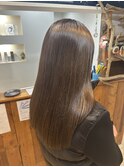 ロング、艶カラー