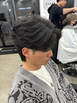 ラッドバイプティパ(rad...by petit-pas) メンズ/センターパート/フェザーパーマ/水戸/茨城/学割