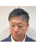 ビジネスマン×清潔感　アップバンクスタイル