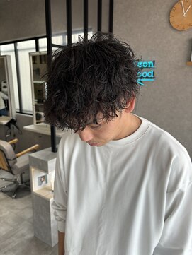 ムード カナザワ(mood kanazawa) 波巻きパーマ/波巻きツイスト/波ツイ/刈り上げマッシュ