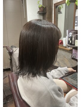 ヘアメイクスタジオ ココ(hair make studio coco) ナチュラルスタイル★軽め外ハネボブ♪