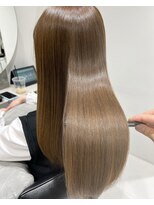 ウィステリア 銀座(WISTERIA)&nbsp;【WISTERIA】髪質改善カラー/ULTOWAトリートメント/シアベージュ