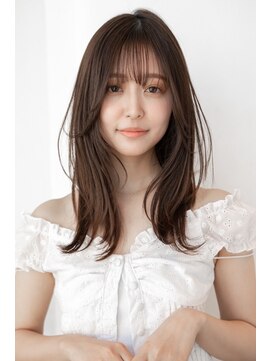 ハバナ 天神(HAVANA) 20代30代大人かわいい/小顔レイヤーカット/マロンベージュ