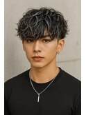 スパイラル×ハイライト3/ツイストパーマ/スパイラルパーマ