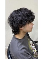 エル(EL by green)&nbsp;【RYUYA】マッシュウルフ×波巻きパーマ