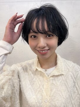 ファルベ(Farbe) くびれ アプリコットオレンジ 夏のヘアアレンジハイライトカラー