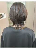 キューズ クラブ(cuz KLUB)&nbsp;ショートウルフインナーカラー