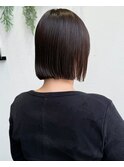 シンプルなボブと言えばこれ10代20代30代