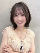 ロンドフルール 大宮東口(Lond fleur) くびれヘア/アプリコットオレンジ/髪質改善/縮毛矯正/前髪/大宮