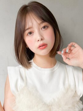 キリ 表参道(kyli) フェイスフレーミングデザインカラーうる艶髪艶感こなれヘア