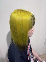 アン(Hair make un)&nbsp;【イエロー×ブラック】