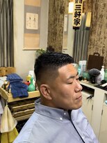 理髪 三軒家 板橋店&nbsp;アイロンパーマ×スキンフェード