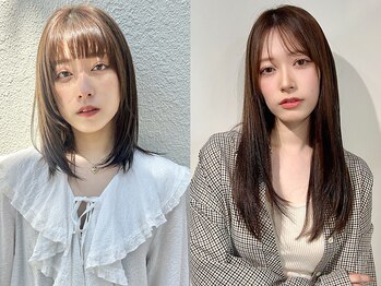 リジェール 鶴舞店の写真/髪質やクセを見極めたカットで、扱いやすいスタイルに♪伸ばしかけの方も、ロングでもオシャレに決まる！