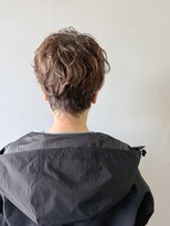 ラトリエコンタン(L´atelier Content)&nbsp;【asuka】レイヤーショート　ニュアンスパーマ　大人カジュアル