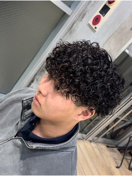 フィフスパーク(fifth PARK) 渋谷プードルパーマスパイラルパーマメンズパーマ強めメンズヘア