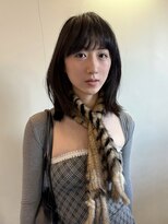 ナループロアボタン(Nalu pu loa BOTAN)&nbsp;海外風レイヤー/バタフライレイヤーカット/フレンチバング