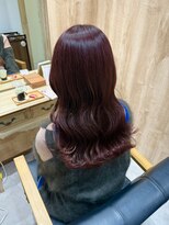 ペグ(Peg)&nbsp;20代30代大人可愛いカシスピンク髪質改善カラー