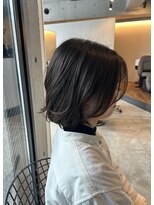 プール(pour.)&nbsp;フェイスレイヤー長めボブ