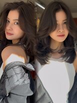 ピープル(people)&nbsp;ミディアムレイヤー/レイヤー/かきあげヘア/顔周りカット