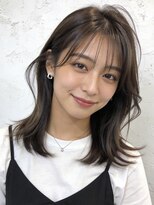 ラシェル パル ノエル(Laciel par Noel) 大人可愛いくびれミディ*シースルーバング