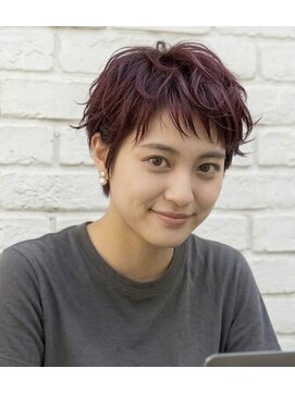 ドックス(dock::s) ナチュラルショート☆大人の毛先アレンジ☆