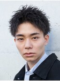 天神スパイキーショートツイストスパイラルパーマツイストパーマ