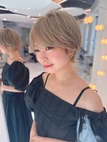 モナザスカイ 栄(MONA the SKY)&nbsp;【MONA】ショート/ミルクティーベージュ【栄駅】
