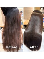 アース 渋谷店(HAIR&MAKE EARTH) 艶ロングの美髪縮毛矯正