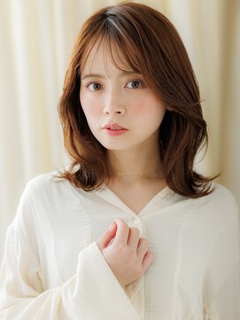 カバーヘアアンドスパ ブリス 浦和(COVER HAIR&SPA bliss) ツーウェイバングクラゲヘアくびれレイヤーミディアム30代40代X
