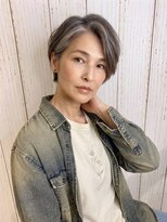 リーフ 袋井店(LeaF) 袋井/愛野/ショートヘア/ショートカット/ショートボブ/白髪染め