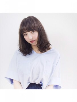 メゾンドイギー(MAISON de IGGY) 【IGGY表参道】暗髪ワンカールロブ