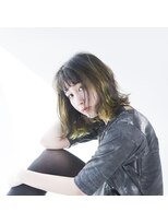 シータ(CITA)&nbsp;グレイ ×イエローハイライト