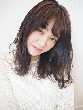 ヘアデザイン アンジェロカフェ(Hair Design Angelo cafe) 大人かわいいカジュアルセミディ☆ 【20代30代40代】