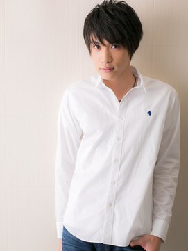 グルーミングサロン バーバー キャッスル 北浦和西口(Grooming salon Barber Castle) ビジネスにも好感度◎抜け感黒髪ショートI