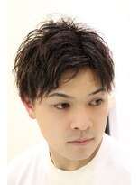 ヨシザワインク プレミアム 築地店(YOSHIZAWA Inc. PREMIUM)&nbsp;メンズパーマツーブロアップバンクスパイラル