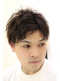 メンズパーマツーブロアップバンクスパイラル