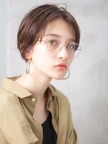 ケアリー 武蔵小杉(Carelly)&nbsp;ボブカーキグレージュ大人かわいいフェザーバングマッシュ