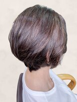 アルファ インタラクティブ エム フラワー(ALUFA interactive.M Flower)&nbsp;20代30代40代小顔切りっぱなし大人ショートアッシュカラー