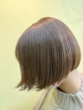 エムスリーディーミュゼステージ(M3D) ピコカラー＆トリートメントストレート仕上げ