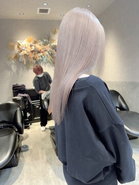 ロンド レア 天神大名店(Lond Le’a) ダブルカラー/インナーカラー/イヤリングカラー/ミルクティー