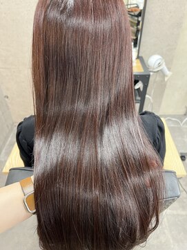 ミリ 奈良店(mm) ストレートロング/髪質改善