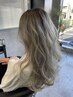 【透明感◎】カット＋エフェクトブリーチダブルカラー＋艶TR￥44000→￥35000