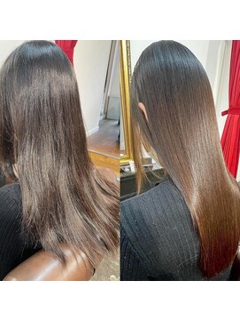 リッコ 横浜(ricco) #酸性ストレート#縮毛矯正#髪質改善#酸性縮毛矯正