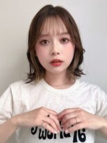ポーチバイハニー オモテサンドウ(PORCH by HONEY omotesando)&nbsp;大人可愛い10代20代30代くびれボブ×ラテベージュ