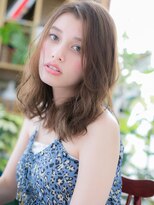 カバーヘア ブリス 大宮西口(COVER HAIR bliss)&nbsp;外国人風小顔バレイヤージュエアリーミディc5大宮20代30代40代