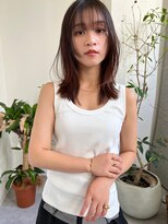 ロエム(Loem)&nbsp;1分でできるレイヤースタイル前髪あり20代30代