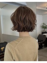 アンプラグド(unplugged)&nbsp;動きのあるボブスタイル